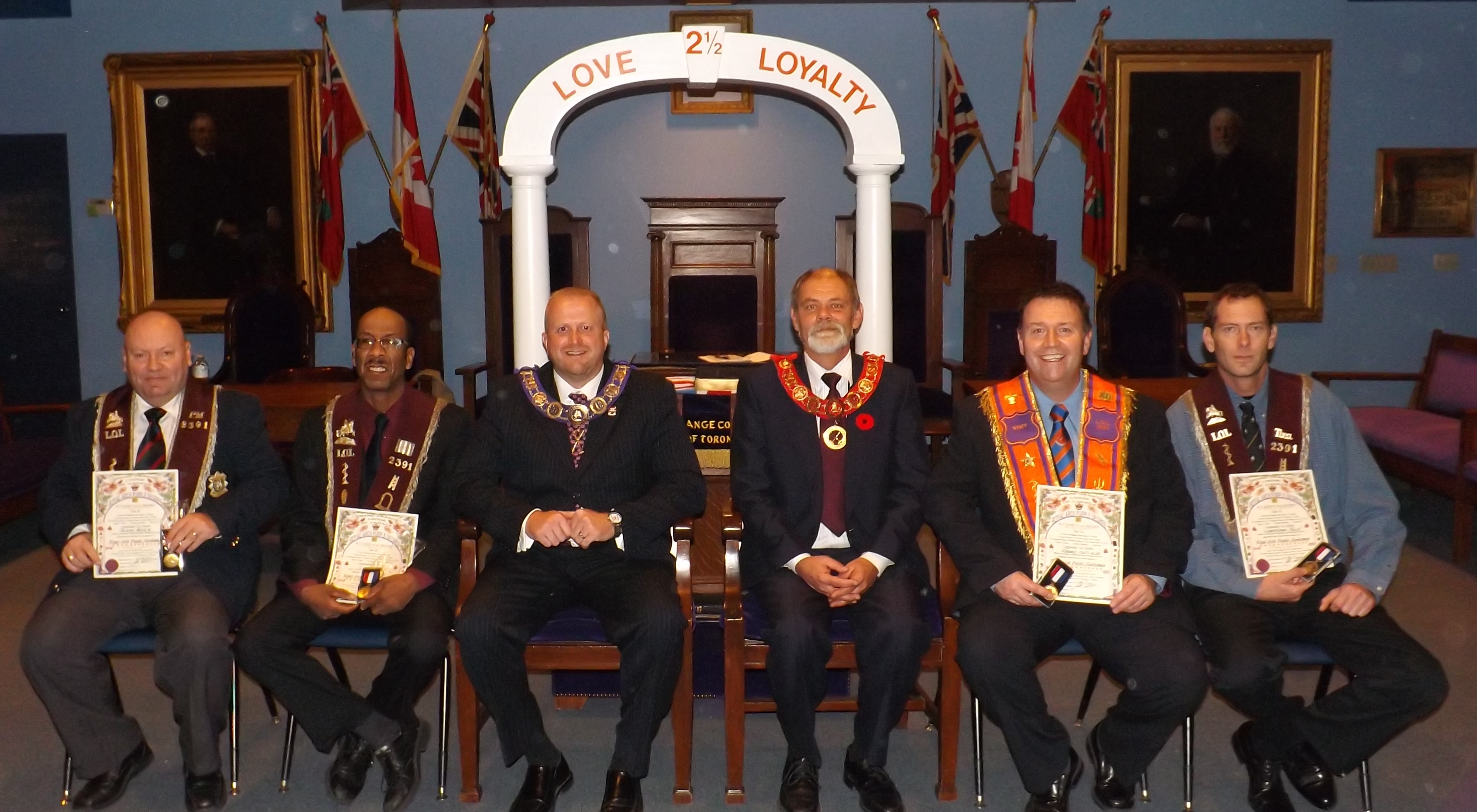 Royal Arch Degree Day at the County of Toronto